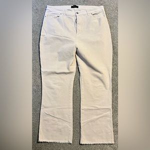 Forever 21 Plus Cream Colored Corduroy Pant